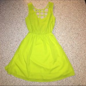 Nasty Gal open back dress